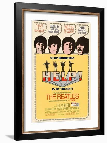 Help!, 1965-null-Framed Giclee Print