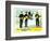 Help, from Left:Paul Mccartney, George Harrison, Ringo Starr, John Lennon, 1965-null-Framed Art Print