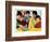 Help, George Harrison, Ringo Starr, Paul Mccartney, John Lennon, 1965-null-Framed Art Print