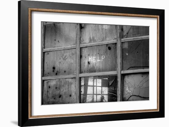 Help in Broken Windows-null-Framed Photo