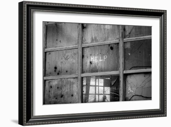 Help in Broken Windows-null-Framed Photo