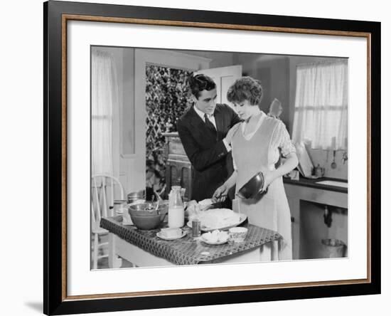 Help in the Kitchen-null-Framed Photo