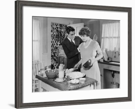 Help in the Kitchen-null-Framed Photo