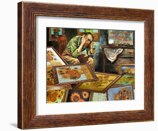 Help Me-Barry Kite-Framed Art Print