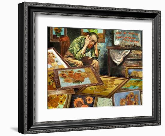 Help Me-Barry Kite-Framed Art Print