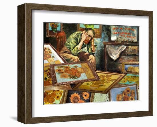 Help Me-Barry Kite-Framed Art Print