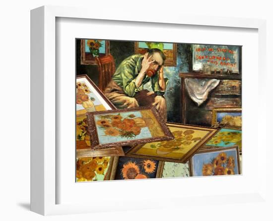 Help Me-Barry Kite-Framed Art Print