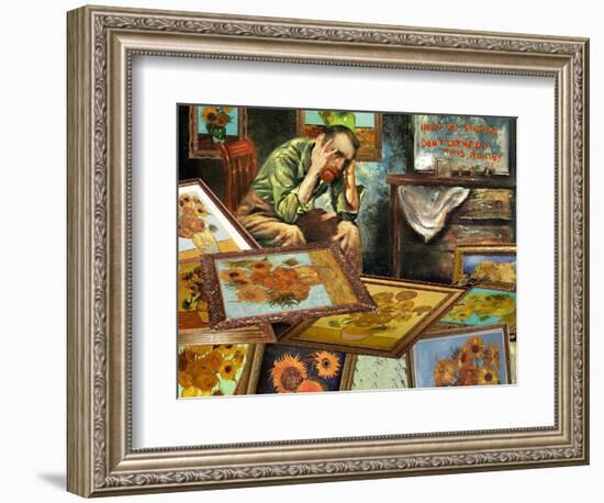 Help Me-Barry Kite-Framed Premium Giclee Print