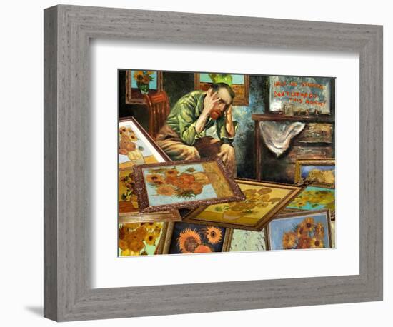 Help Me-Barry Kite-Framed Premium Giclee Print