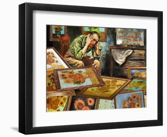 Help Me-Barry Kite-Framed Premium Giclee Print