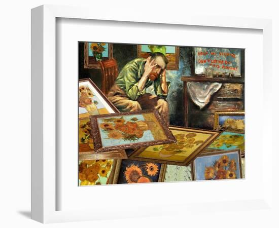 Help Me-Barry Kite-Framed Premium Giclee Print