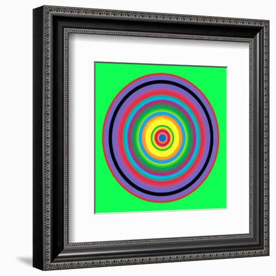 Help Quark-null-Framed Art Print