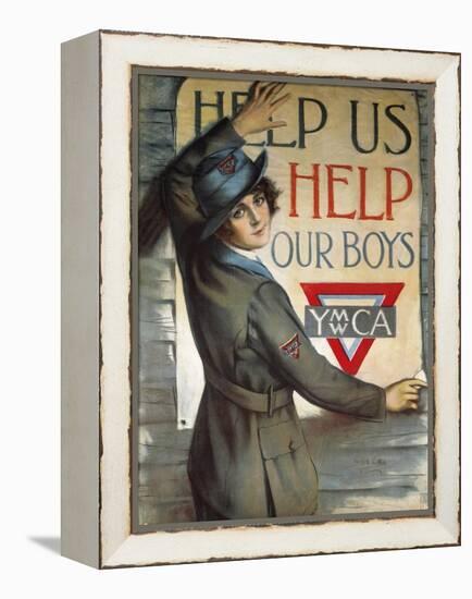 Help Us Help Our Boys-null-Framed Premier Image Canvas