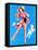 Help Wanted! Pin-Up with Dog 1939-Gil Elvgren-Framed Stretched Canvas