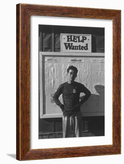 Help Wanted-Ansel Adams-Framed Art Print