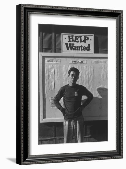 Help Wanted-Ansel Adams-Framed Art Print