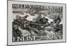 Help Your Country Stop This. Enlist in the Navy-Frank Brangwyn-Mounted Art Print