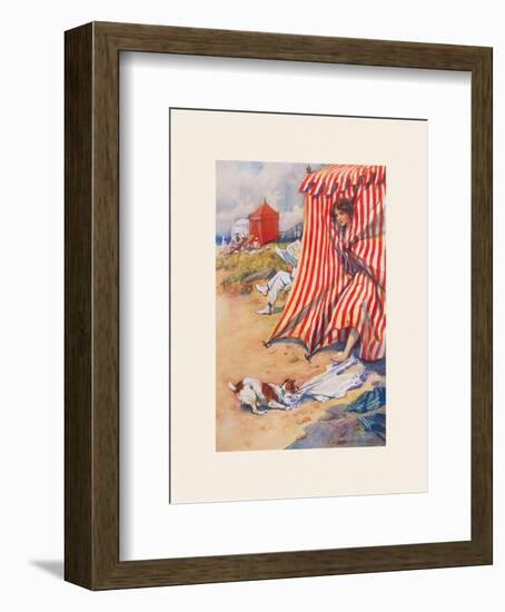 Help!-Percy Hickling-Framed Premium Giclee Print