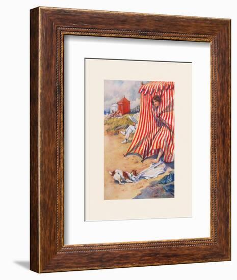 Help!-Percy Hickling-Framed Premium Giclee Print