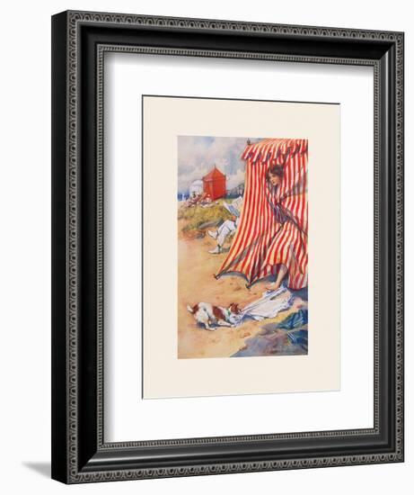 Help!-Percy Hickling-Framed Premium Giclee Print