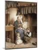 Helping Grannie, 1878-Joseph Clark-Mounted Giclee Print