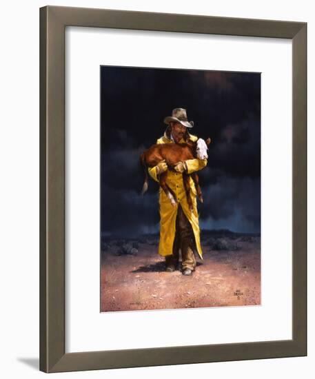 Helping Hand-Jack Sorenson-Framed Art Print