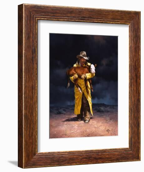 Helping Hand-Jack Sorenson-Framed Art Print