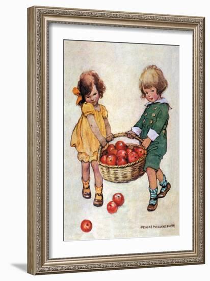 Helping Hands-Jessie Willcox-Smith-Framed Art Print