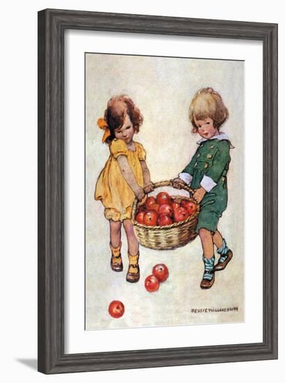 Helping Hands-Jessie Willcox-Smith-Framed Art Print