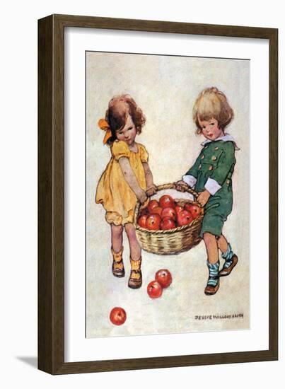 Helping Hands-Jessie Willcox-Smith-Framed Art Print