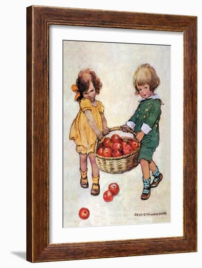 Helping Hands-Jessie Willcox-Smith-Framed Art Print