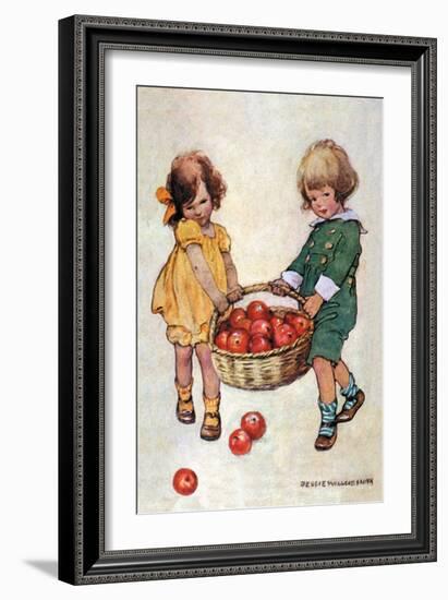 Helping Hands-Jessie Willcox-Smith-Framed Art Print