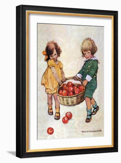 Helping Hands-Jessie Willcox-Smith-Framed Art Print