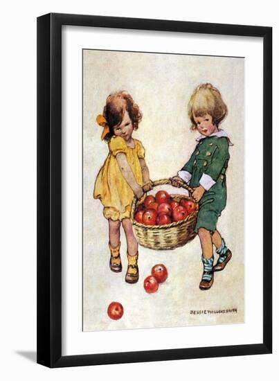 Helping Hands-Jessie Willcox-Smith-Framed Art Print