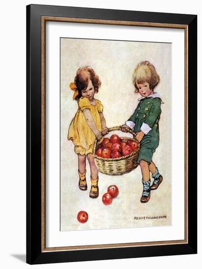 Helping Hands-Jessie Willcox-Smith-Framed Art Print