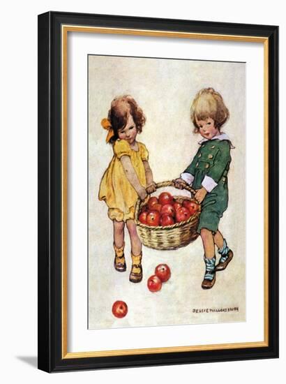 Helping Hands-Jessie Willcox-Smith-Framed Art Print