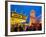 Helter Skelter, Goose Fair, Nottingham, Nottinghamshire, England, United Kingdom, Europe-Frank Fell-Framed Photographic Print