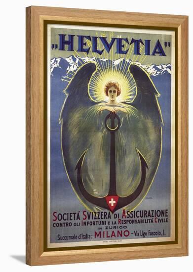 Helvetia Poster by Umberto Boccioni, 1909-Umberto Boccioni-Framed Premier Image Canvas