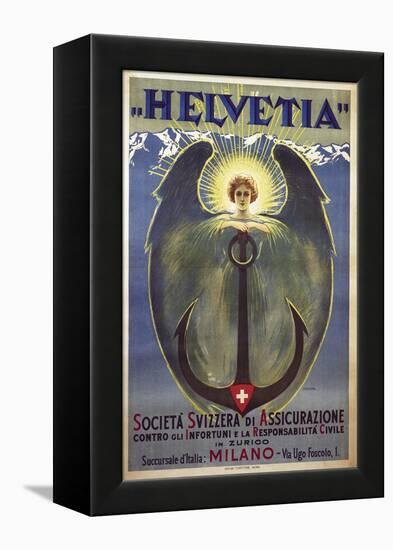 Helvetia Poster by Umberto Boccioni, 1909-Umberto Boccioni-Framed Premier Image Canvas