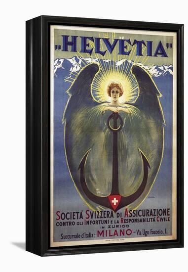 Helvetia Poster by Umberto Boccioni, 1909-Umberto Boccioni-Framed Premier Image Canvas