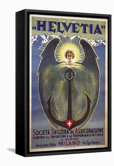 Helvetia Poster by Umberto Boccioni, 1909-Umberto Boccioni-Framed Premier Image Canvas