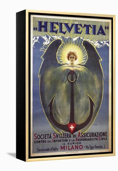 Helvetia Poster by Umberto Boccioni, 1909-Umberto Boccioni-Framed Premier Image Canvas