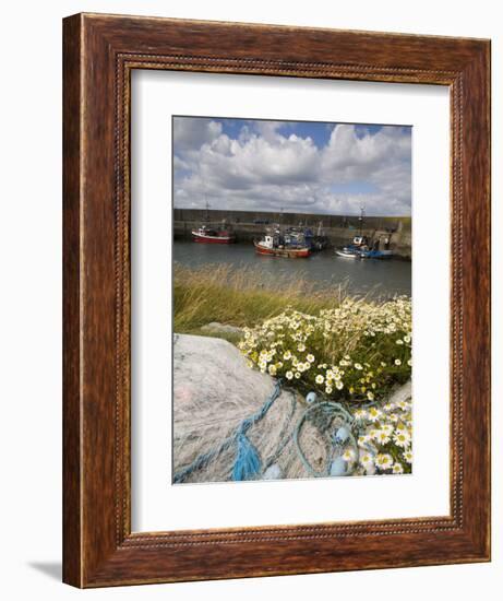 Helvick Head Pier, County Waterford, Munster, Republic of Ireland, Europe-Richard Cummins-Framed Photographic Print