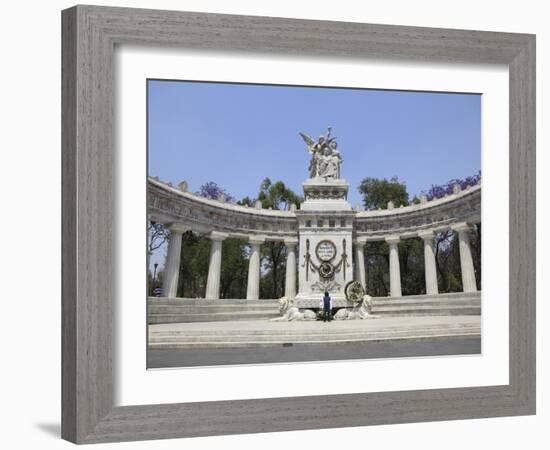 Hemiciclo a Juarez (Benito Juarez Monument), Alameda, Mexico City, Mexico, North America-Wendy Connett-Framed Photographic Print