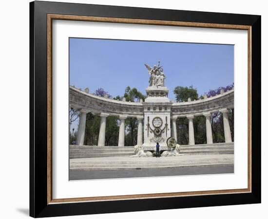 Hemiciclo a Juarez (Benito Juarez Monument), Alameda, Mexico City, Mexico, North America-Wendy Connett-Framed Photographic Print