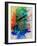 Hemingway Watercolor 2-Anna Malkin-Framed Art Print