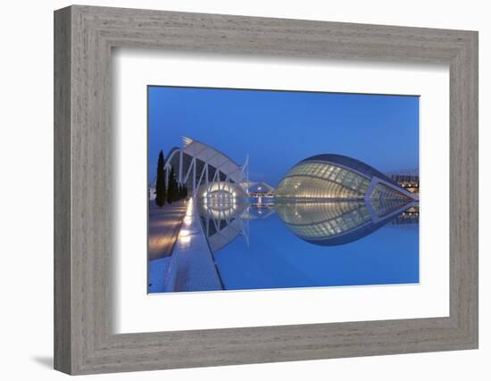 Hemisferic and Museo De Las Ciencias-Markus Lange-Framed Photographic Print