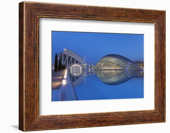 Hemisferic and Museo De Las Ciencias-Markus Lange-Framed Photographic Print