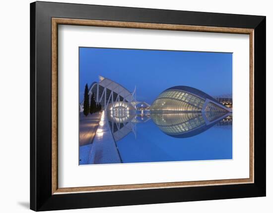 Hemisferic and Museo De Las Ciencias-Markus Lange-Framed Photographic Print