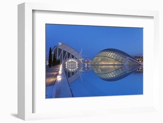 Hemisferic and Museo De Las Ciencias-Markus Lange-Framed Photographic Print